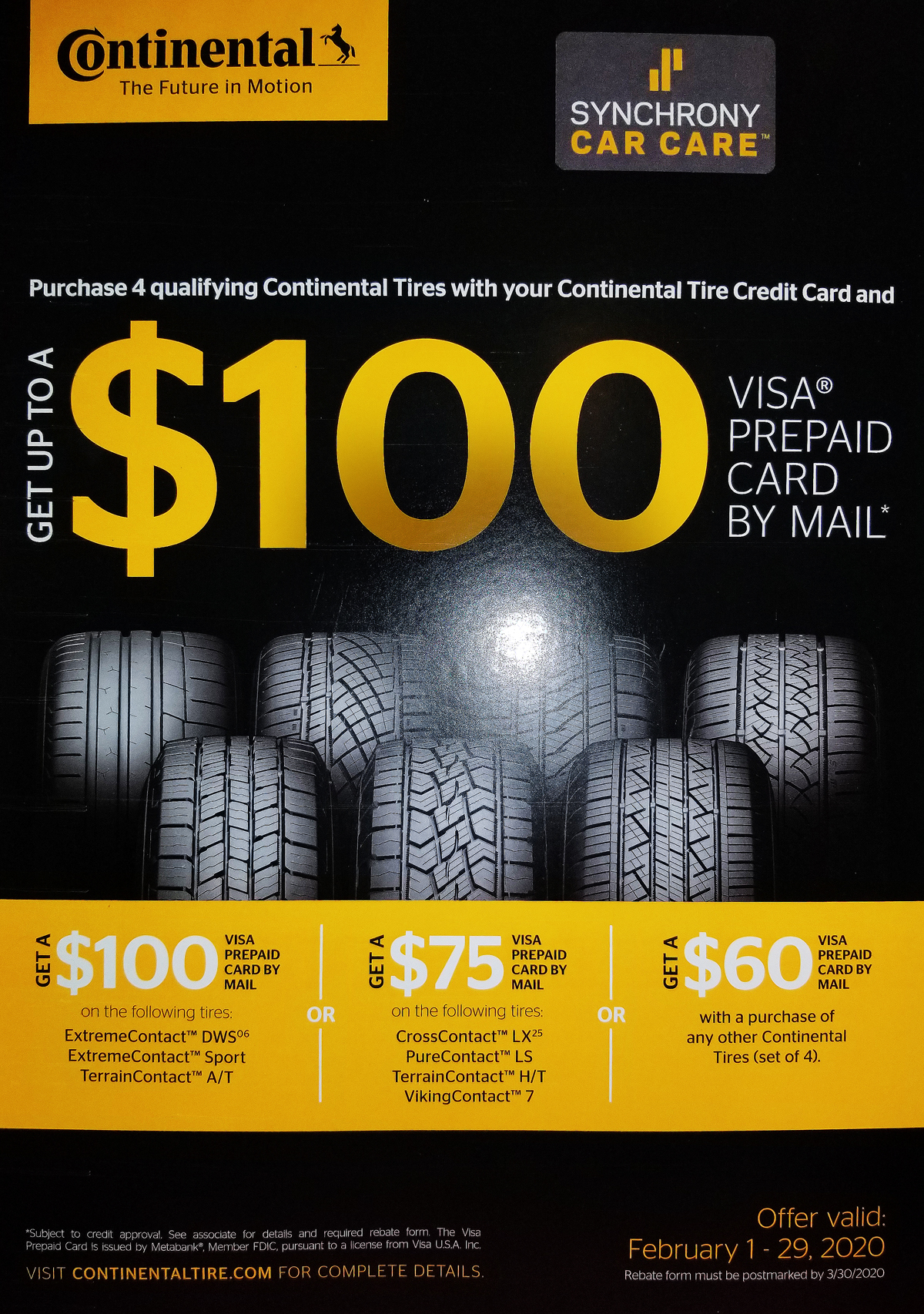 Get up to a $100