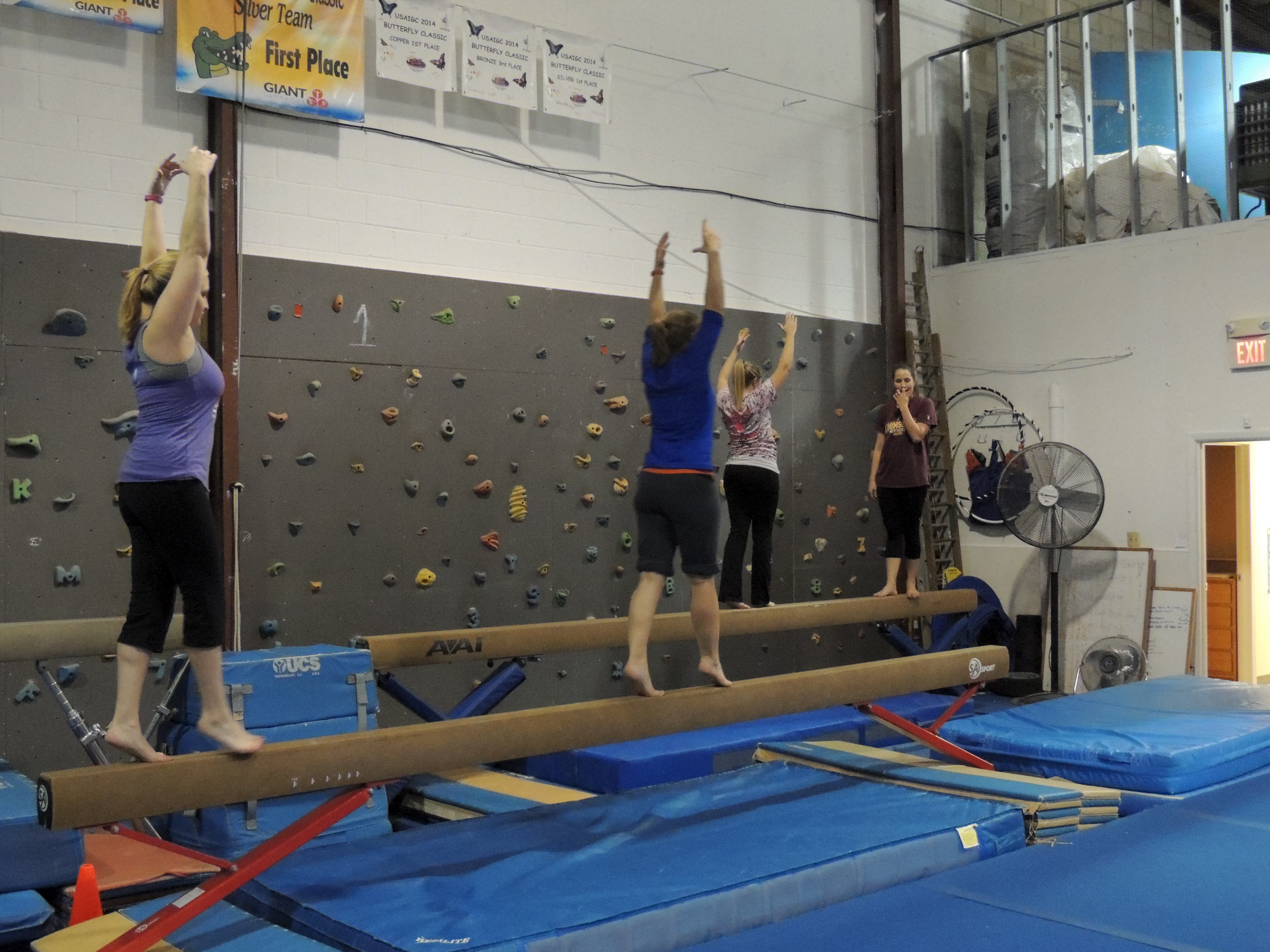 Adult Open Gym EVERY Monday! Giant Gymnastics of Sparta