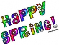 Happy 1st day of spring... Enjoy the snow. 