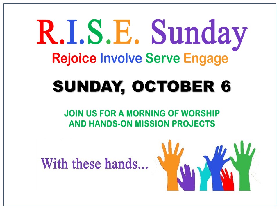 R.I.S.E. Sunday