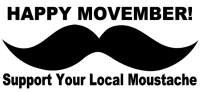 November is now Movember