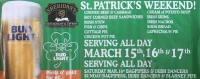 ST. PATRICK'S WEEKEND AT SHERIDAN'S