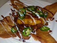 Appetizer Special for Friday, June 27th
BBQ Pulled Pork served over potato slices topped with melted cheddar cheese, jalapenos and a ranch drizzle.